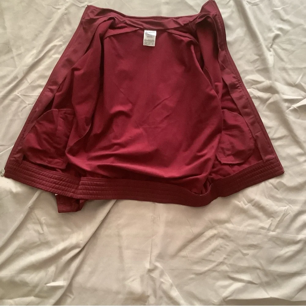 Soffe Junior Medium Burgundy Track‎ Jacket